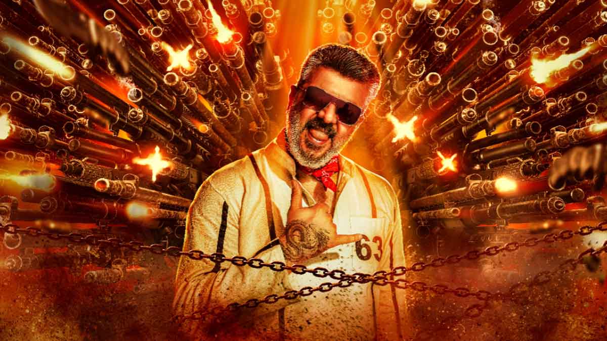 Second Look of Ajith Kumar's 'Good Bad Ugly' Intense