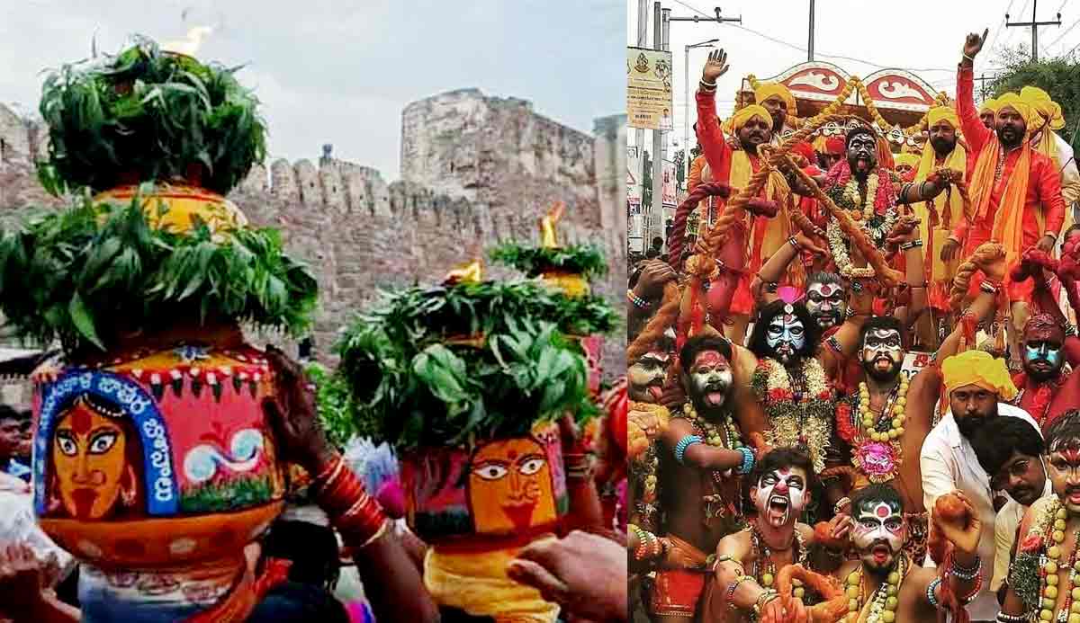 Festival of Golconda Bonalu 2024 Begins with Religious fervor