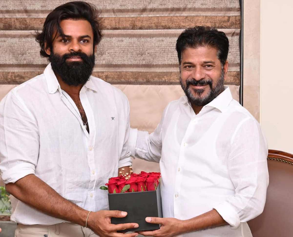 Sai Durga Tej Meets Telangana CM Revanth Reddy