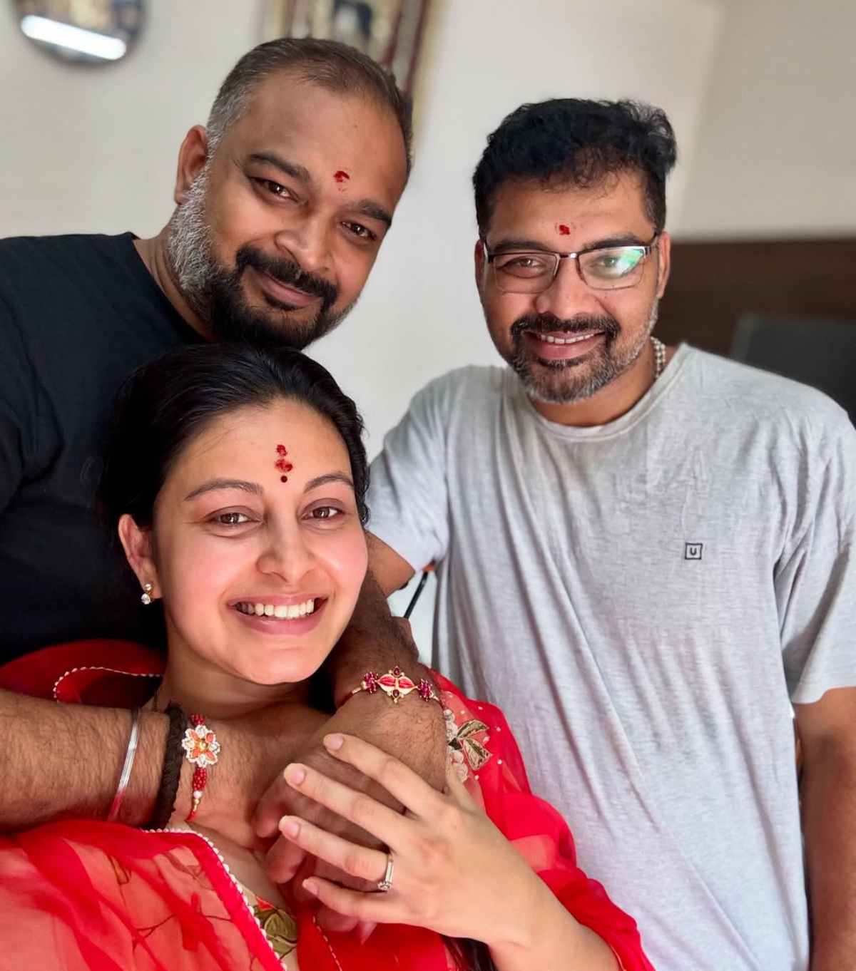 Actress Abhinaya Celebrates Rakhi