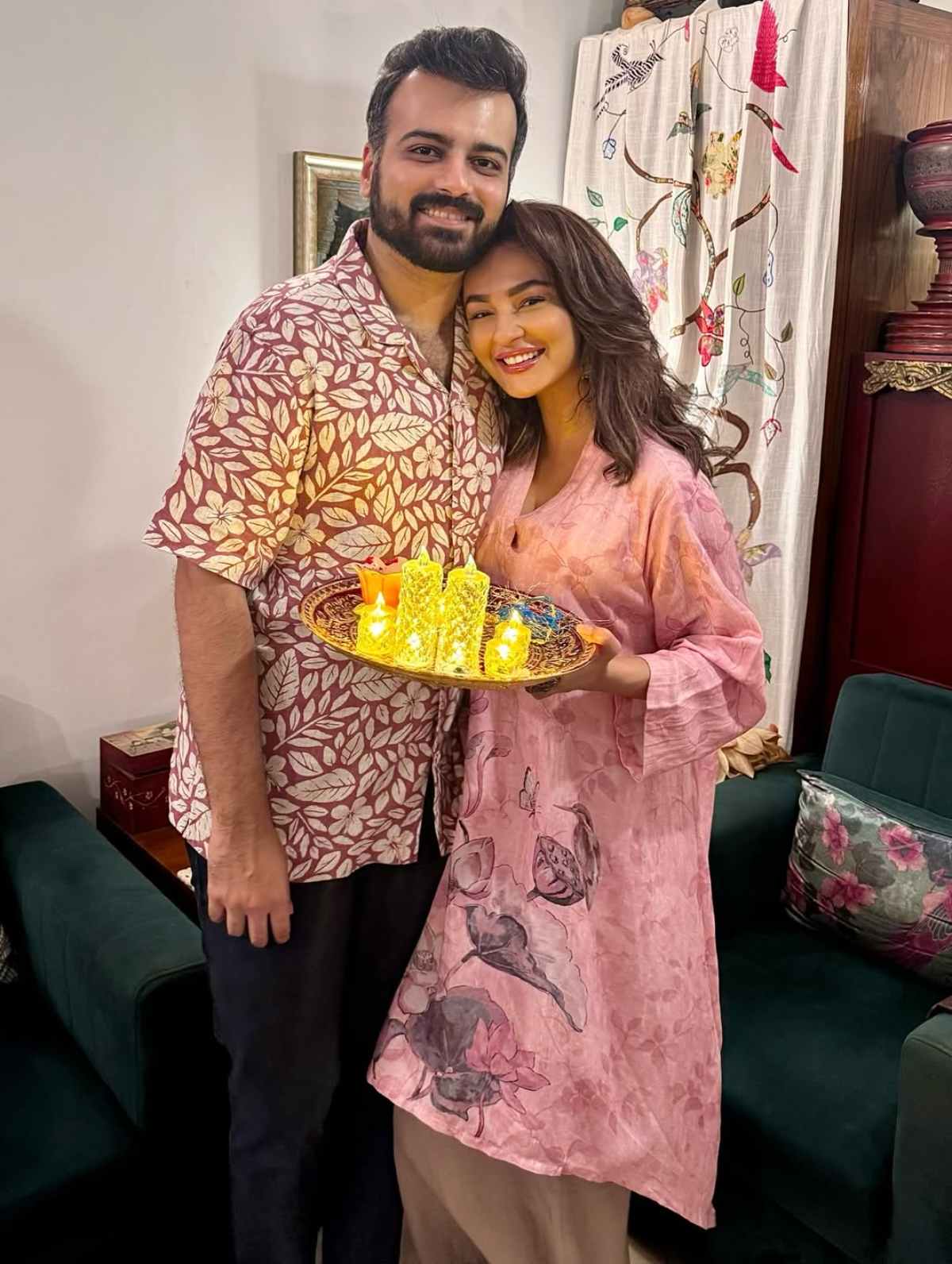 Actress Seerat Kapoor Celebrates Rakhi