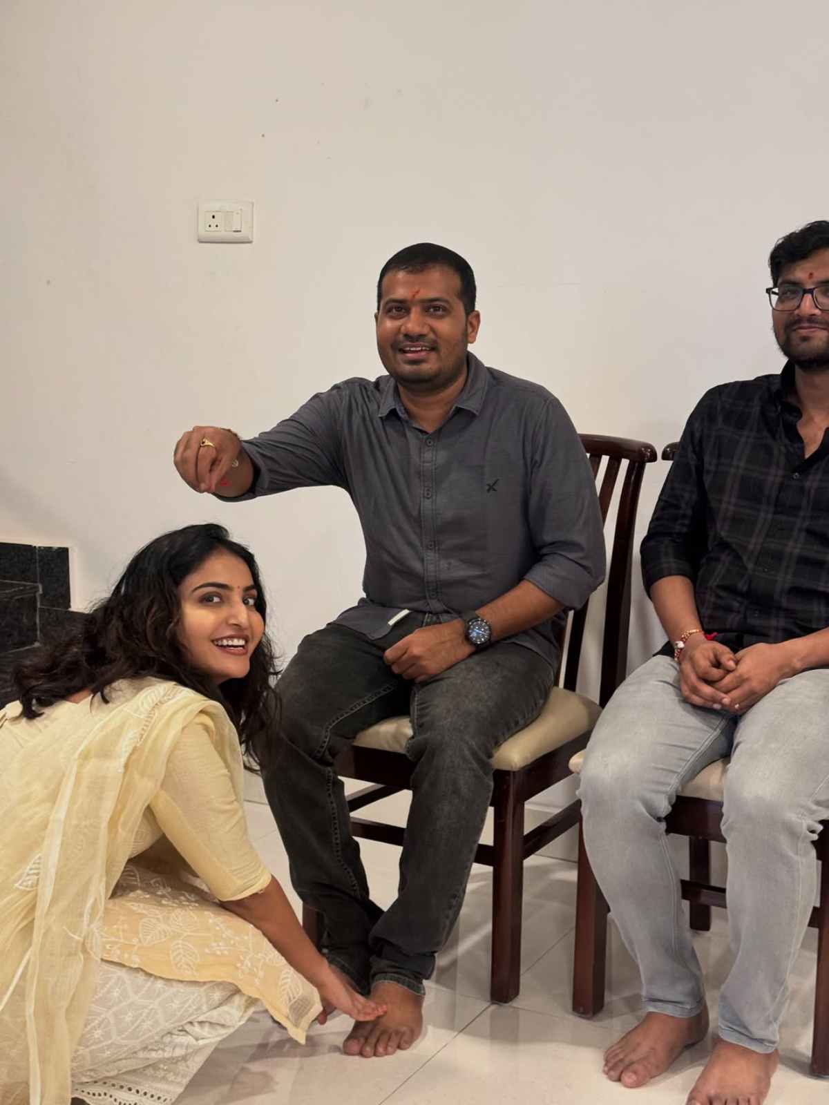 Ananya Nagalla Celebrates Rakhi