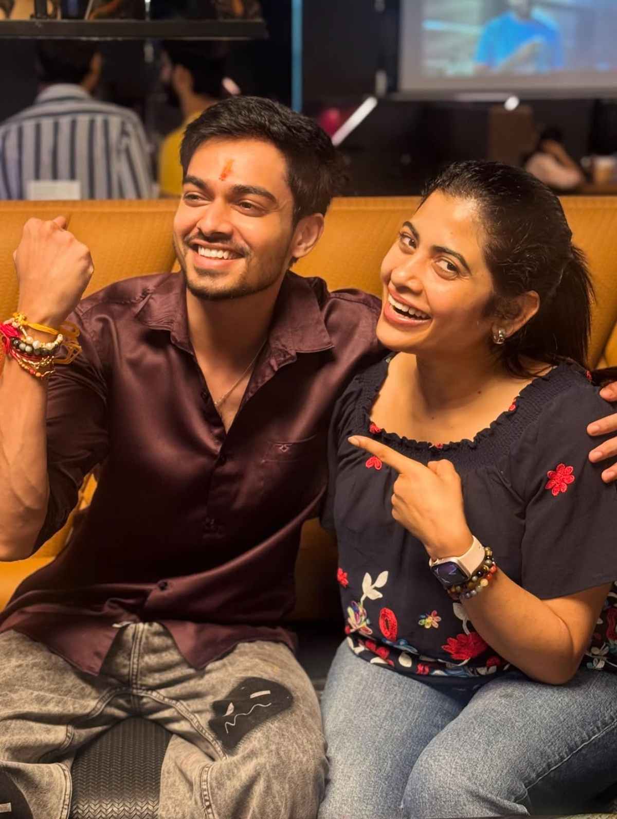 Bigg Boss fame Kajal Celebrates Rakhi