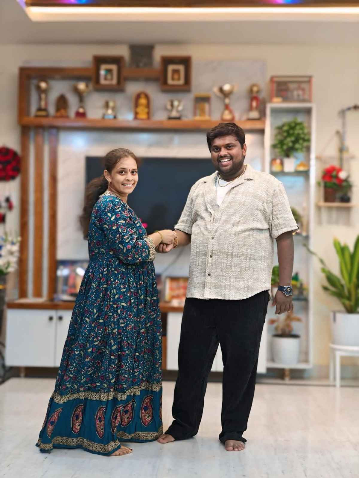 Bigg Boss Fame Tasty Teja Celebrates Rakhi